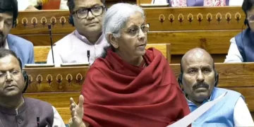 Union Finance Minister Nirmala Sitharaman