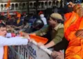 Protestors from Hindu groups injured in police crackdown in Kolkata