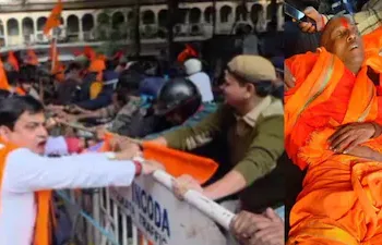Protestors from Hindu groups injured in police crackdown in Kolkata