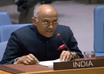 India's Permanent Representative to the UN, Ambassador Harish Parvathaneni
