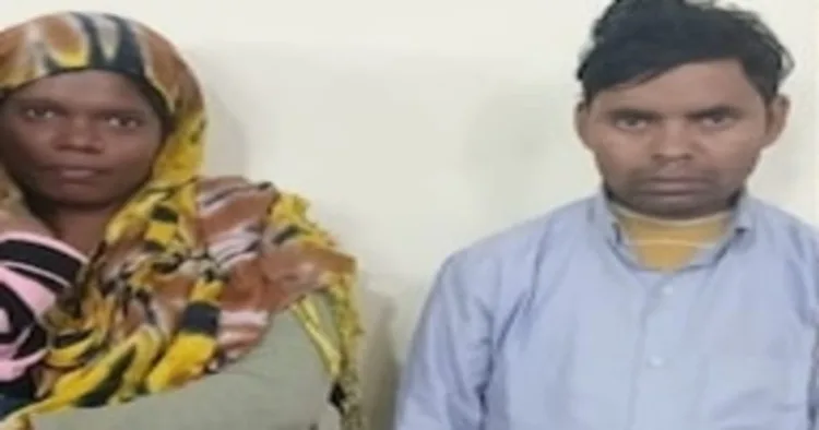 Nargis Akhtar, a Bangladeshi national, and her husband Hariom Anand, arrested by Uttar Pradesh ATS