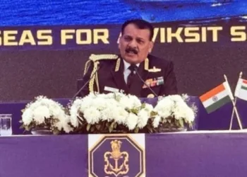 Chief of Naval Staff Admiral Dinesh Tripathi