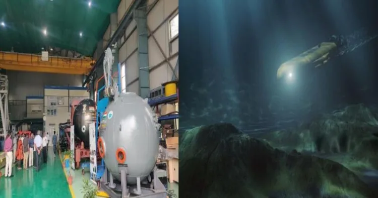 Matsya 6000 made by India (Left)