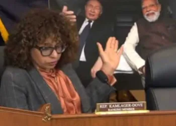 A carpool photo of PM Modi and President Putin surfaced in Congress as Rep. Kamlager-Dove warned that Trump’s coercive policies are straining a crucial US–India partnership