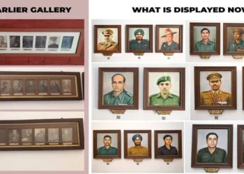 Portraits of British officers replaced with Param Vir Chakra awardees at Rashtrapati Bhavan