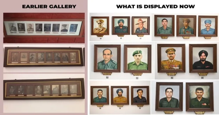 Portraits of British officers replaced with Param Vir Chakra awardees at Rashtrapati Bhavan