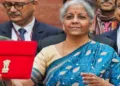 Union Finance Minister Nirmala Sitharaman