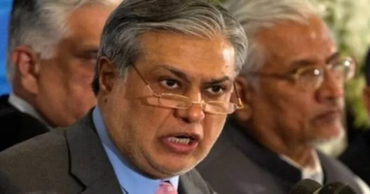 Pakistan Deputy PM and Foreign Minister Ishaq Dar