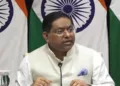 Ministry of External Affairs official spokesperson Randhir Jaiswal