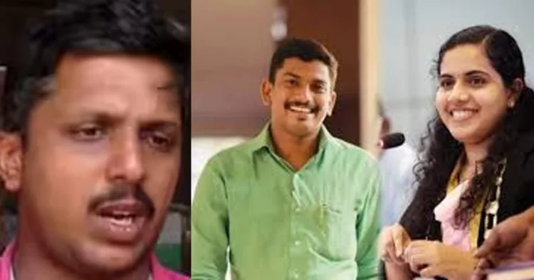 Yedu, Sachin MLA and Arya Rajendran (L-R)