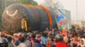 World's largest Shivling to be installed at Virat Ramayan Mandir complex in East Champaran of Bihar, Image courtesy Hindusthan