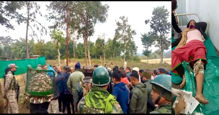 Suspected Kuki militants attacked Meitei villagers with bombs; 2 women seriously injured