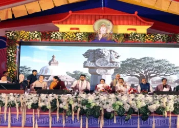 Deputy Chief Minister Pravati Parida and others International Buddhist Conference at Udayagiri, Jajpur.