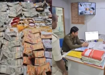(Left) Odisha Police crackdown on illegal cattle trade; Rs 4.40 crore seized from 121 bank accounts (Right) Oil tanker used for cattle smuggling intercepted in Bhadrak