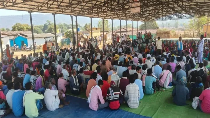 200 villagers revert to Sanatan Dharma in Chhattisgarh's Kanker- Image courtesy OpIndia