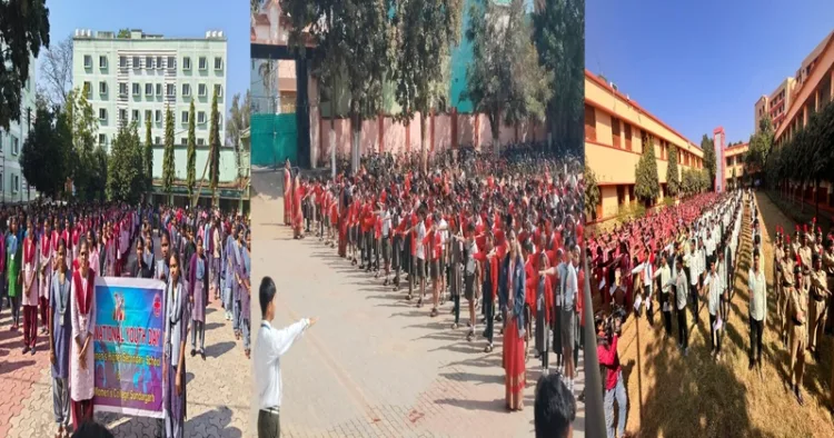 Vande Mataram Sung in unison across all educational institutions in Odisha to Mark National Youth Day