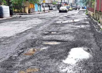 The poor road infrastructure in West Bengal