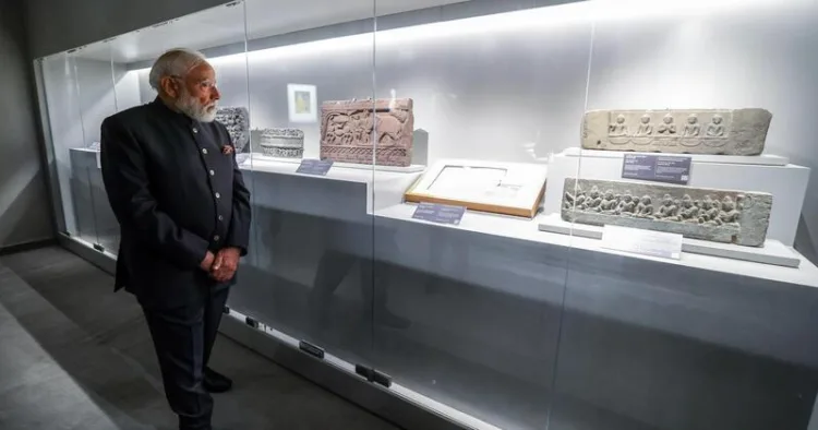 PM Modi is confident that Piprahwa relics will become a sacred pilgrimage centre