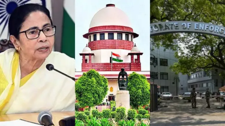 The Supreme Court heard the ED’s allegation that Mamata Banerjee and Bengal Police interfered with January 8 searches at I-PAC and Pratik Jain’s residence