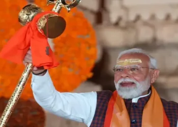 Prime Minister Narendra Modi at Somnath