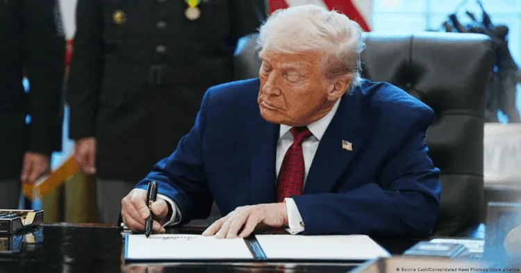 US President Donald Trump inks executive order to exit from 66 multilateral forums