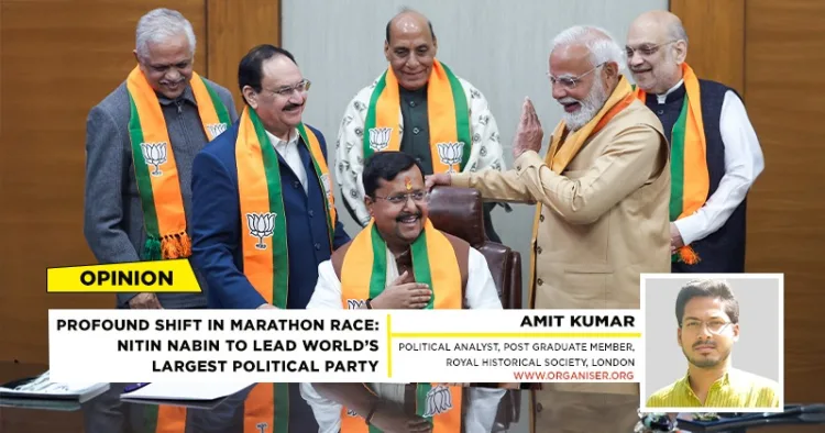 Saffron’s New Face: Nitin Nabin to Lead the World’s Largest Political Party