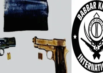 Large cache of arms and explosives from the accused belonging to Babbar Khalsa International