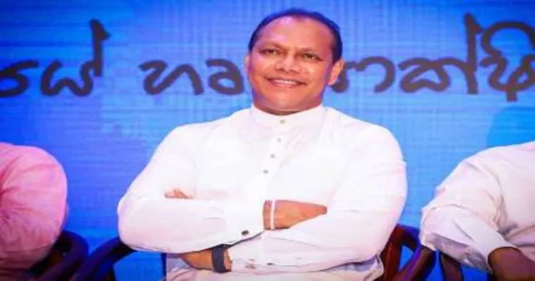 Sri Lankan Member of Parliament Dayasiri Jayasekara
