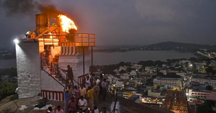 The Karthigai Deepam Episode in Thiruparankundram exposed the political control over ancient Hindu rituals
