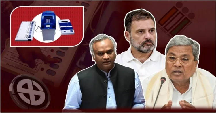Congress Party's vote chori claim falls flat on its face as Karnataka voters pose faith in EVM
