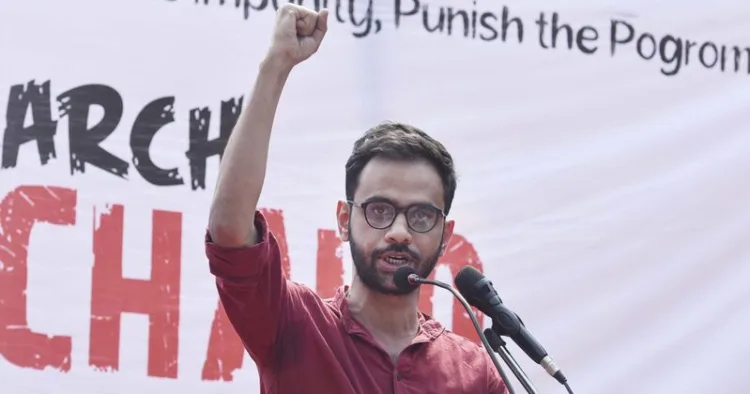 Umar Khalid, the key accused in the 2020 Delhi Riot Case(File Photo)