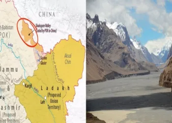 China's territorial agreesion over Shaksgam valley in PoJK