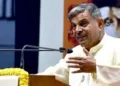 Rashtriya Swayamsevak Sangh (RSS) Sarkaryavah Dattatreya Hosabale hoisted the national flag at Keshav Kunj