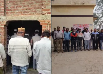 Police said some villagers objected to the prayers being held regularly at the house