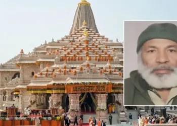 Ahmed Sheikh attempted to offer namaz at the Ayodhya Ram Mandir premises
