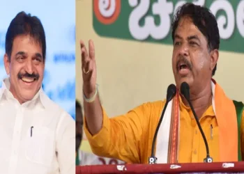 Congress leader K.C. Venugopal and Leader of Opposition R. Ashoka