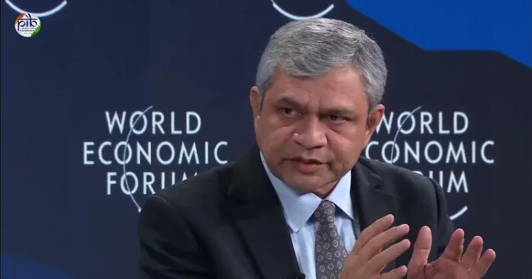 Union Minister Ashwini Vaishnaw at World Economic Forum(WEF) panel discussison