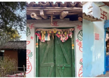 The houses of Gond tribe of Jharkhand who have resisted conversion for 100 years now (Photo: Sonam Singh, Organiser)