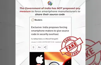 PIB clarified MeitY has only started stakeholder consultations to discuss a possible regulatory framework for mobile security