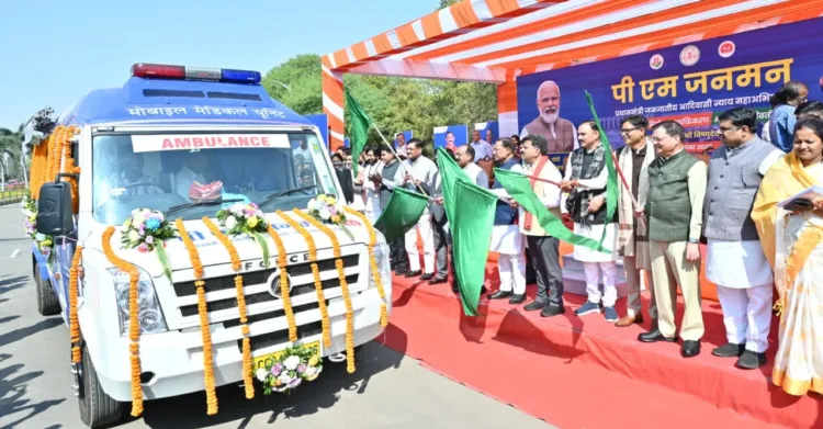 Mobile Medical Units to provide health care benefits to PVTGs in Chhattisgarh, Image courtesy, CGdpr