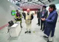 PM Modi and Union minister Piyush Goyal attend an event to mark the 10th anniversary of Startup India initiative in New Delhi