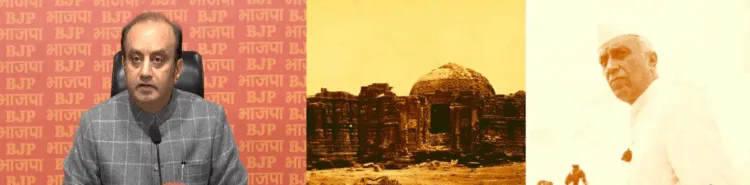 Somnath Reconstruction: Sudhanshu Trivedi slams Nehru for undermining Hindu heritage