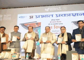 Rashtriya Swayamsevak Sangh Sarkaryavah Shri Dattatreya Hosabale on Thursday, January 15, 2026, released the book Mantra–Viplav at the World Book Fair