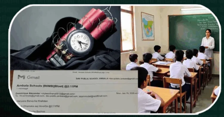 Several schools in Ambala receive bomb threats