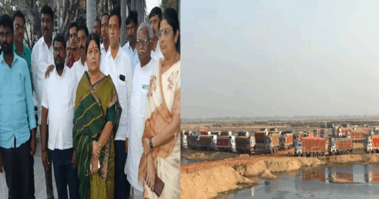 Sand mafia threatens JDS MLA Karemma Nayak