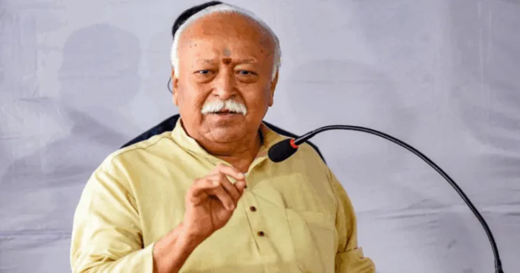 RSS Sarsanghchalak Dr Mohan Bhagwat