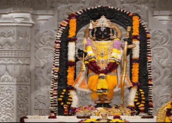 Ram Lalla at Ayodhya's Ram Mandir