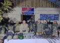 Security forces in Manipur recover huge cache of arms