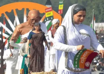 Gujarat's 'Vande Mataram' tableau