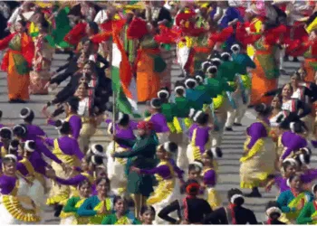 2500 artists performed on Vande Mataram during the Republic Day Parade